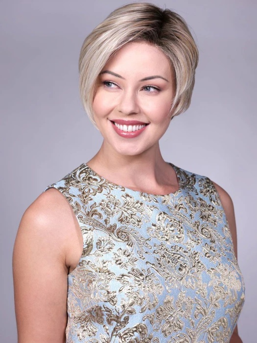 Belle Tress Lenox Wig | Beige Linen | Left Mono Part | Lace Front - Picture 7 of 7